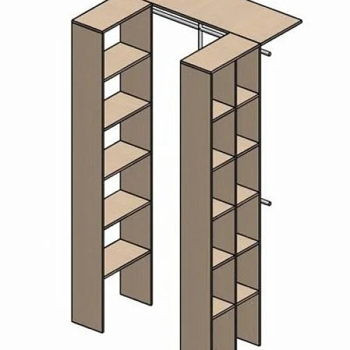 Шкаф 1 кв м