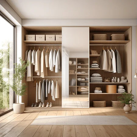 Как обустроить гардеробную комнату | GERMAN STUDIO